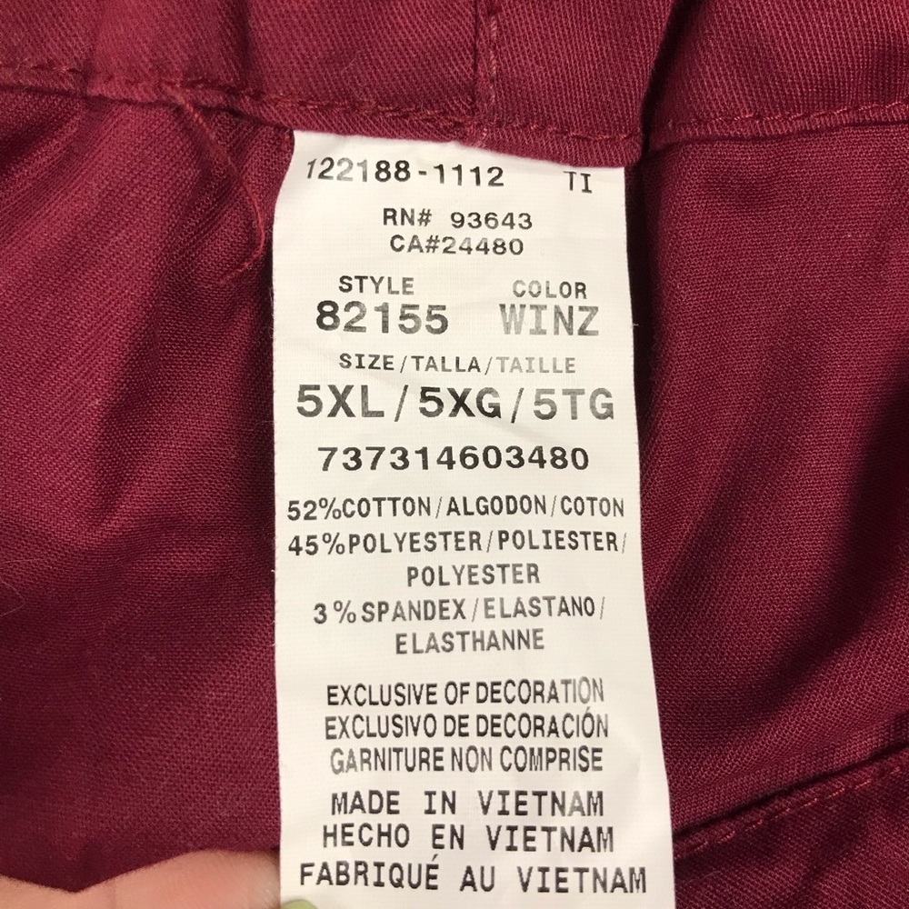 Dickies Red Scrub Set - image 4